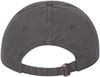 Am image of a Custom Sportsman Structured Cap in Charcoal!
