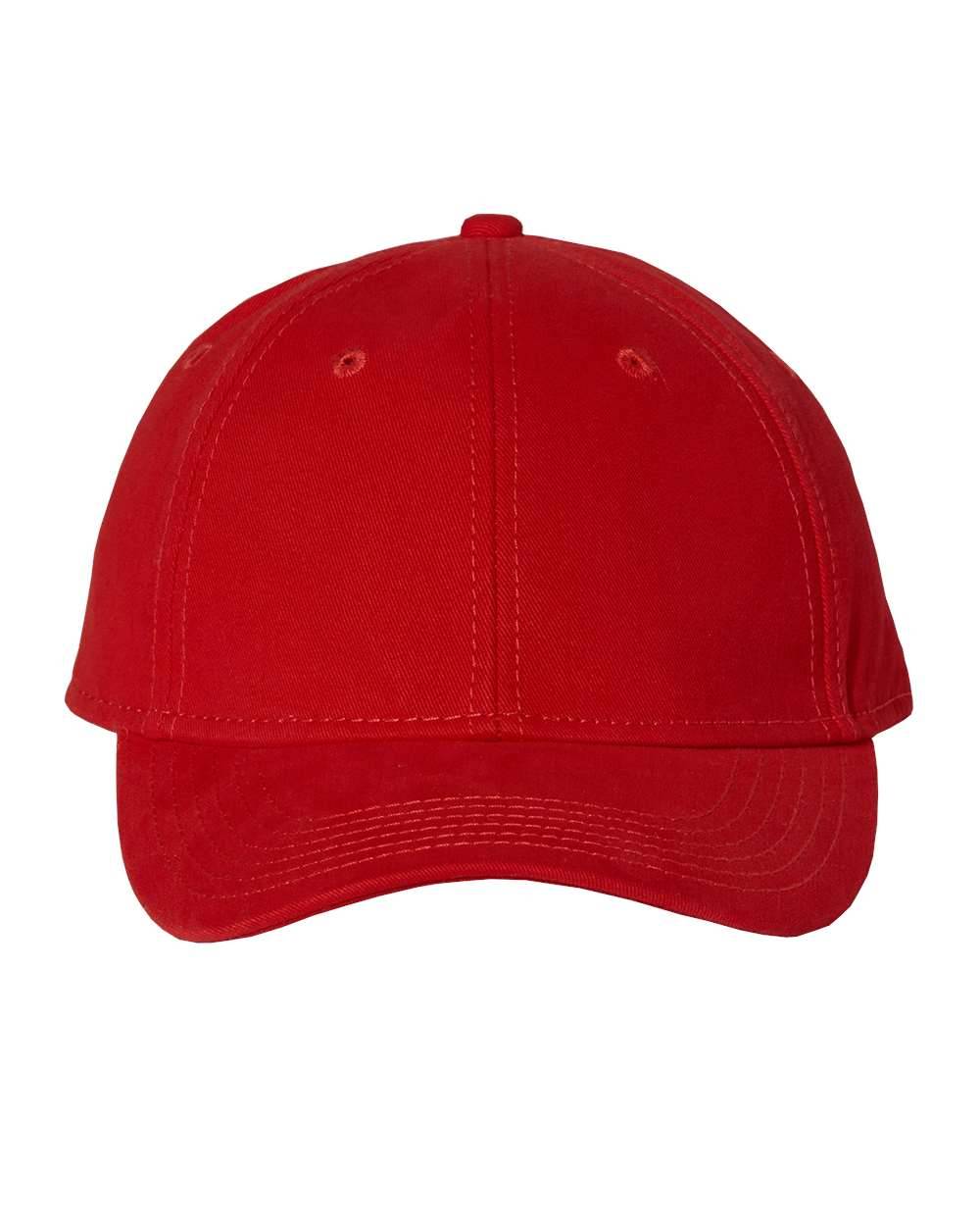 Sportsman Structured Cap in Red