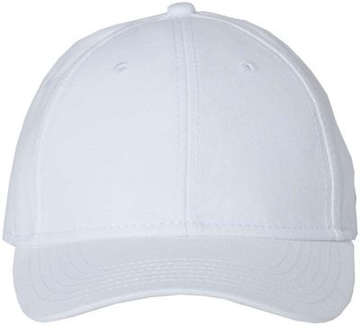 Am image of a Custom Sportsman Structured Cap in White!