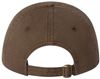 Am image of a Custom Sportsman Unstructured Cap in Brown!