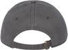 Am image of a Custom Sportsman Unstructured Cap in Charcoal!