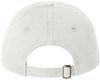 Am image of a Custom Sportsman Unstructured Cap in White!