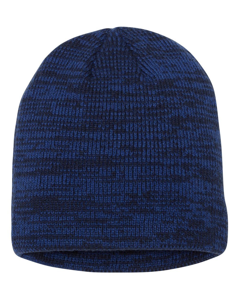 Sportsman 8in Marled Knit Beanie in Royal/Navy