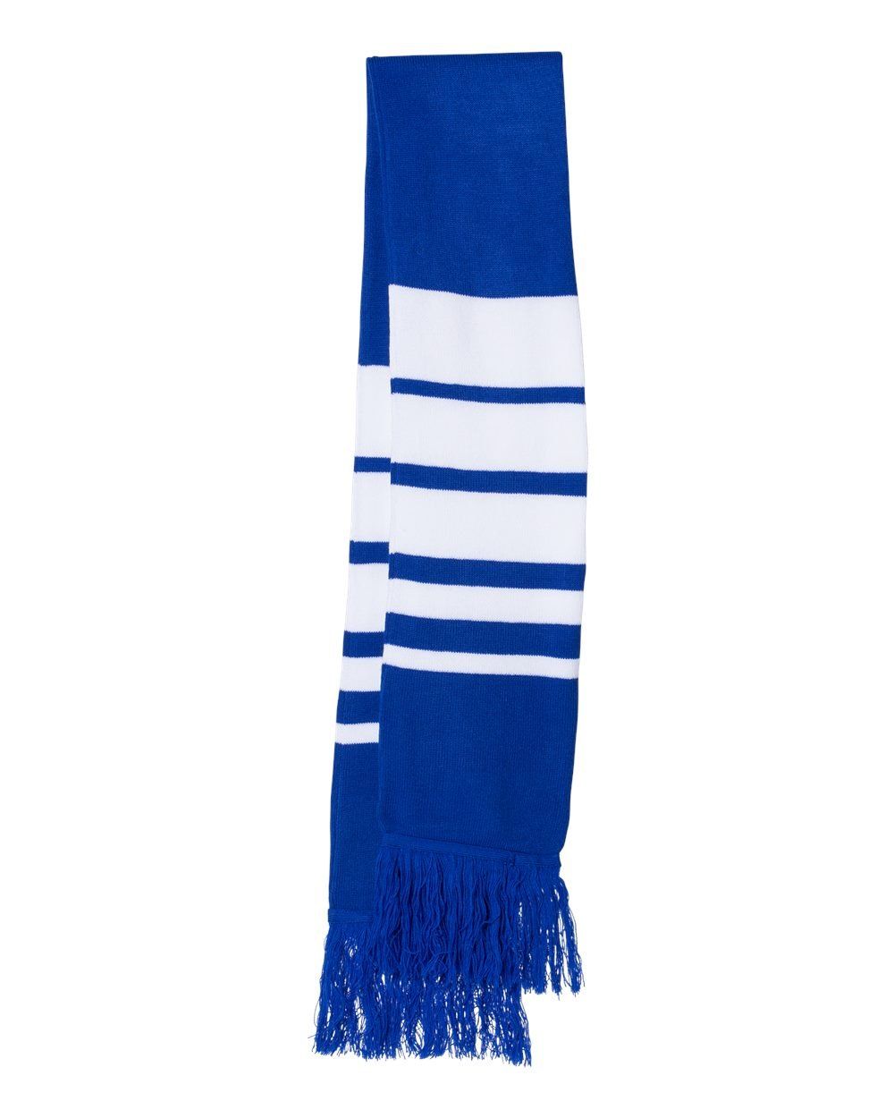 Sportsman Soccer Scarf in Royal/White