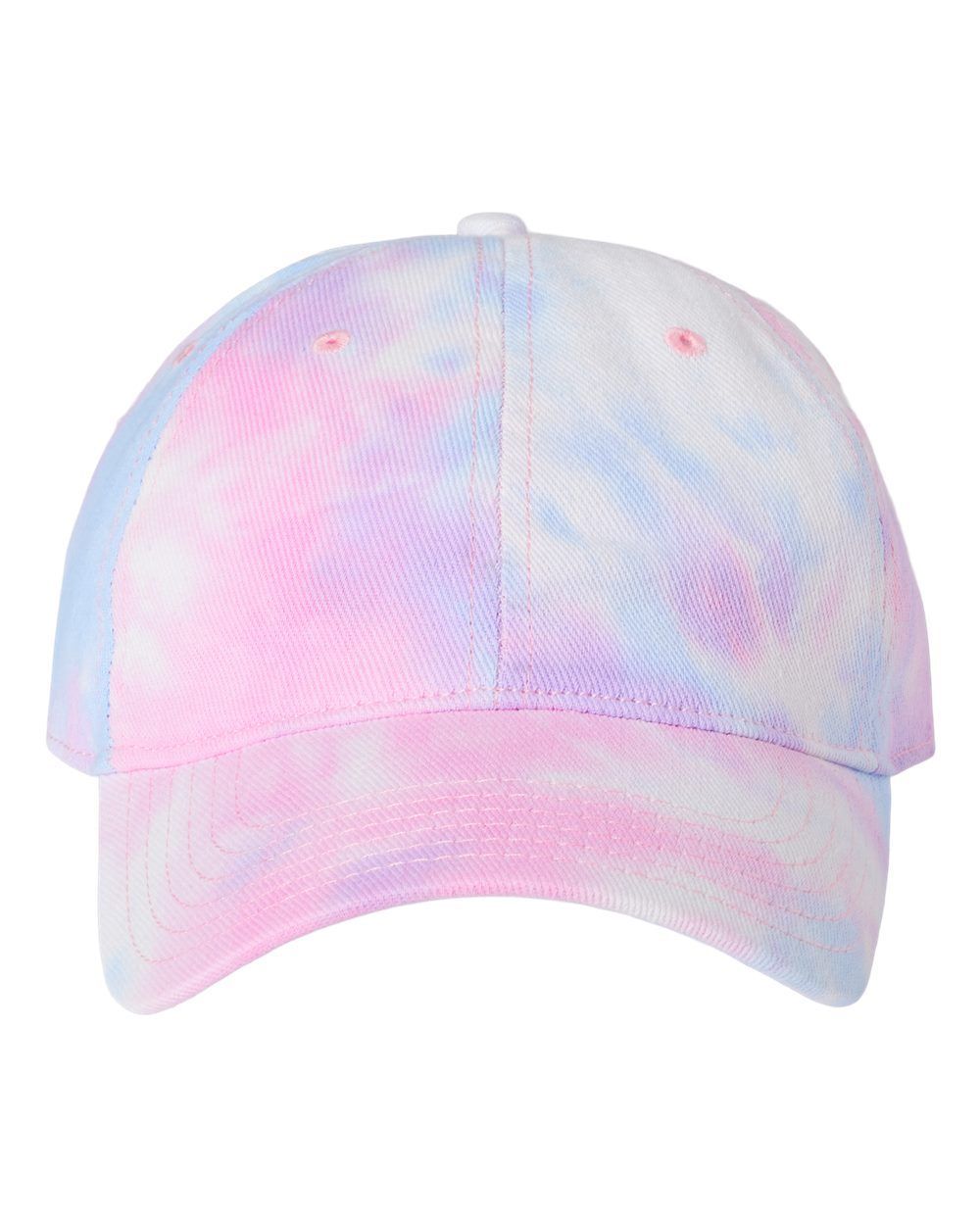 Sportsman TieDyed Dad Cap in Cotton Candy