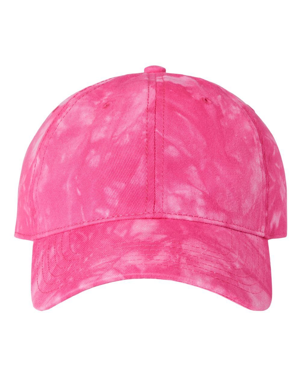 Sportsman TieDyed Dad Cap in Dark Pink