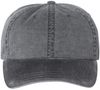 Am image of a Custom Sportsman Pigment Dyed Cap in Black!