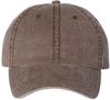 Am image of a Custom Sportsman Pigment Dyed Cap in Brown!