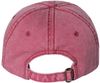 Am image of a Custom Sportsman Pigment Dyed Cap in Cardinal!