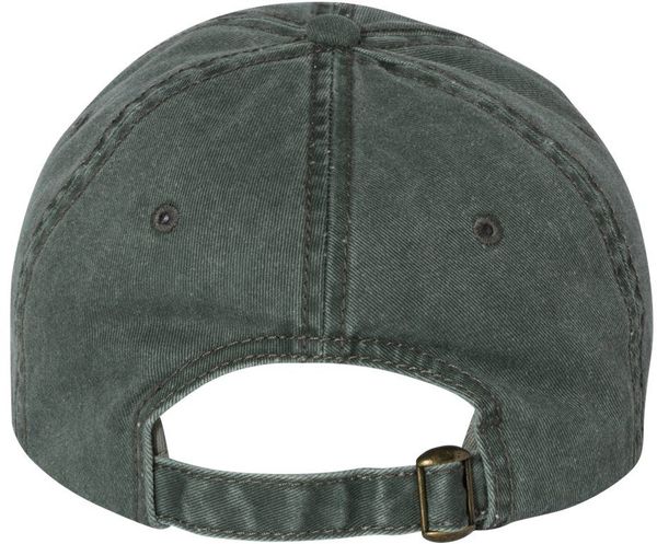 Am image of a Custom Sportsman Pigment Dyed Cap in Forest!