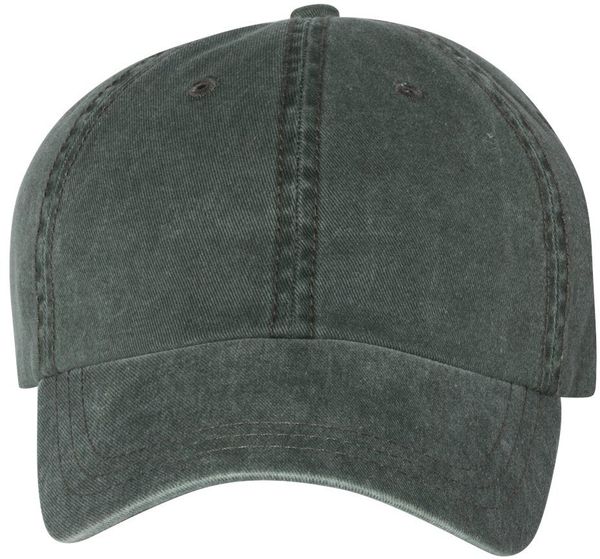 Am image of a Custom Sportsman Pigment Dyed Cap in Forest!