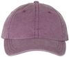 Am image of a Custom Sportsman Pigment Dyed Cap in Wine!