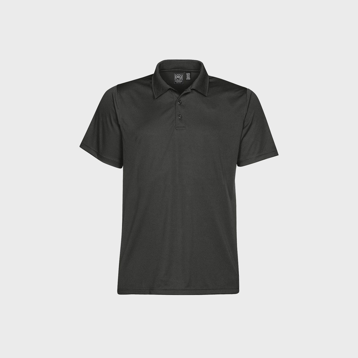 An image of custom Stormtech polo shirts that you can customize and print on!