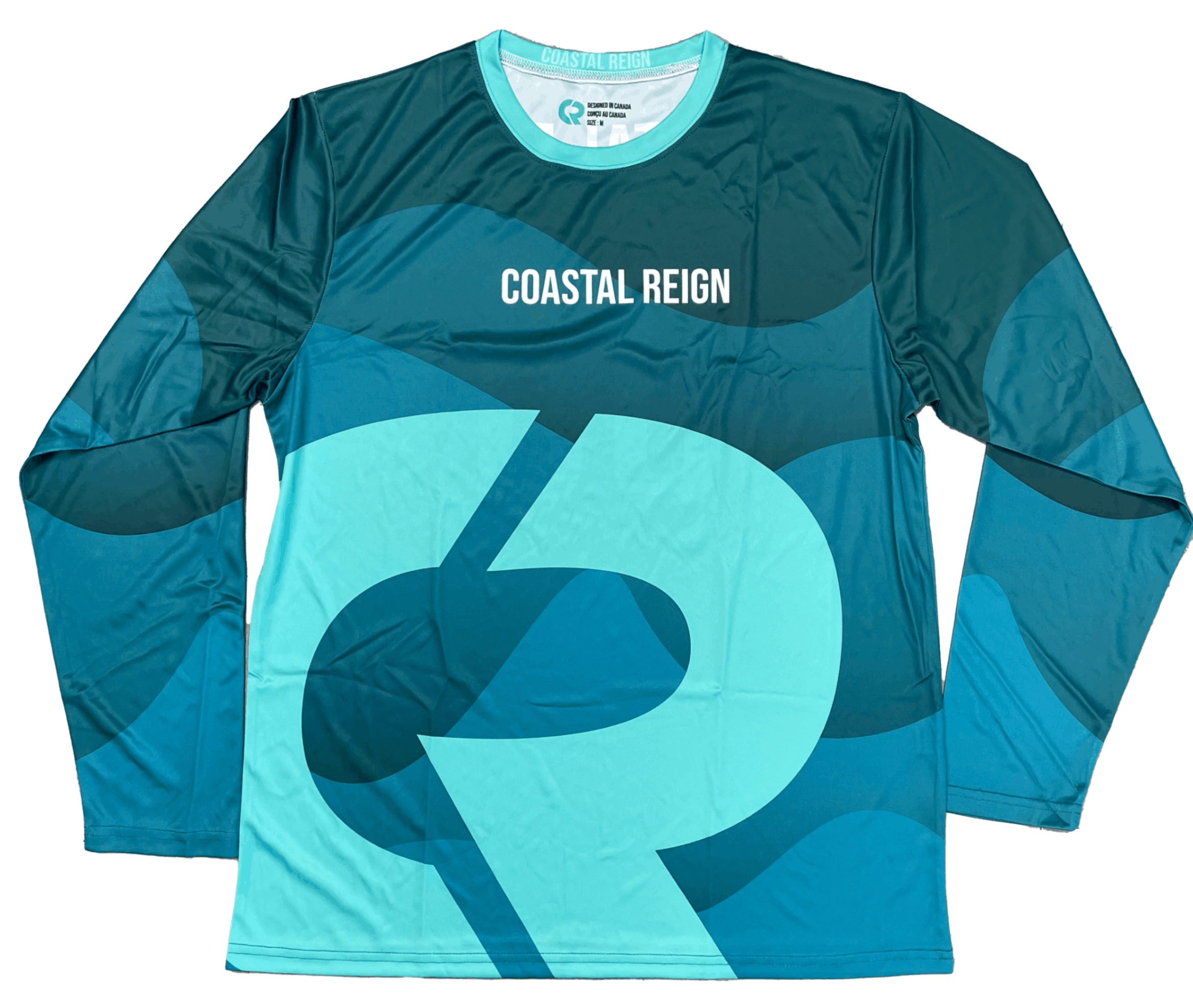 Classic Sublimated Youth Long Sleeve Jersey in Essential
