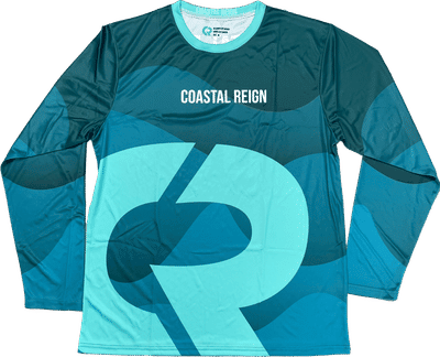 Am image of a Custom Classic Sublimated Youth Long Sleeve Jersey in Essential!