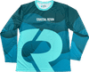 Am image of a Custom Classic Sublimated Youth Long Sleeve Jersey in Essential!