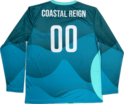 Am image of a Custom Classic Sublimated Long Sleeve Jersey in Essential!
