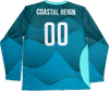 Am image of a Custom Classic Sublimated Long Sleeve Jersey in Essential!
