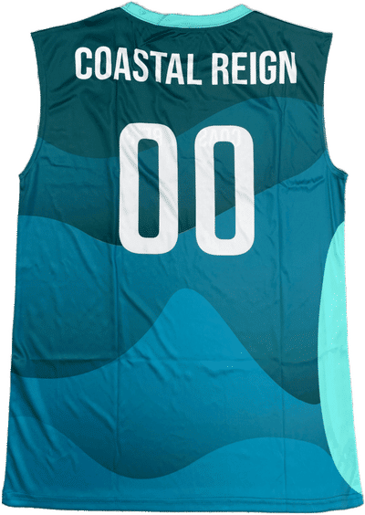 Am image of a Custom Sublimated Muscle Tank Top in Essential!