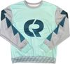 Am image of a Custom Sublimated Crewneck Sweatshirt in Fleece Full Colour Print!