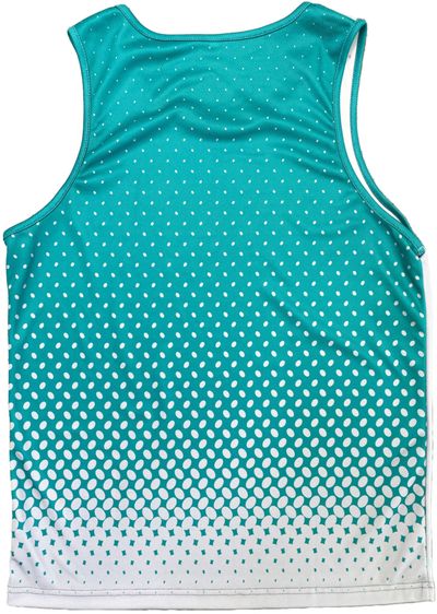 Am image of a Custom Sublimated Youth Tank Top in Essential!
