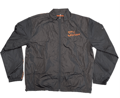 Am image of a Custom Unisex Sublimated Windbreaker Jacket in Windbreaker Full Colour Print!