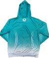 Am image of a Custom Sublimated Zip Hoodie in Fleece Full Colour Print!