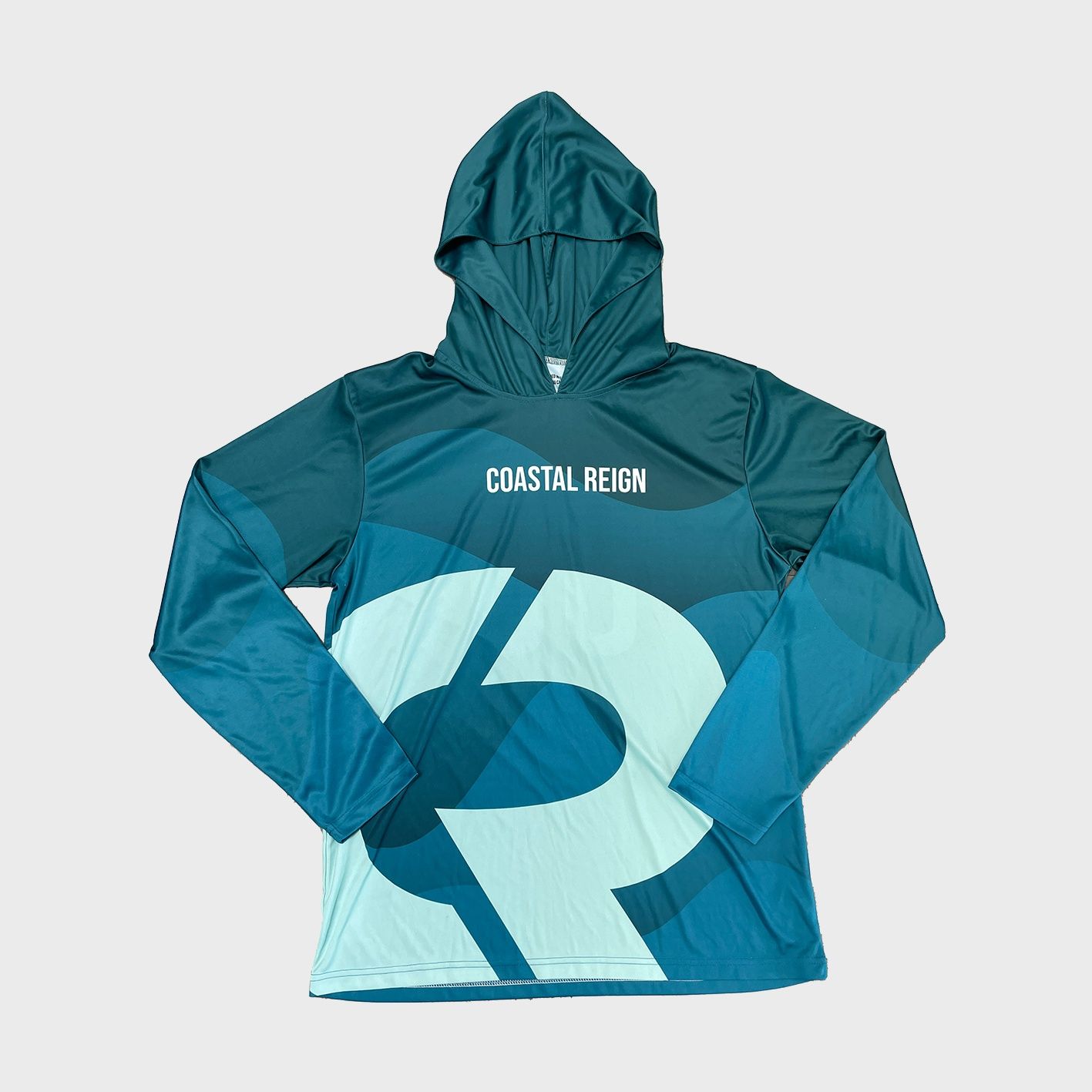 An image of sublimated hoodies that you can customize!