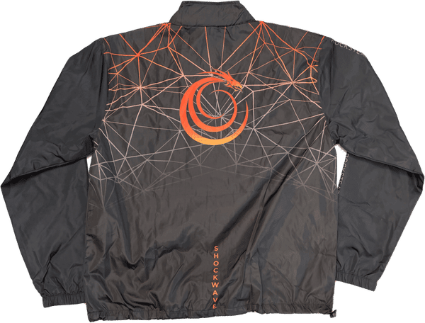 Am image of a Custom Unisex Sublimated Windbreaker Jacket in Windbreaker Full Colour Print!