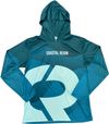 Am image of a Custom Sublimated Sun Hoodie in Essential!