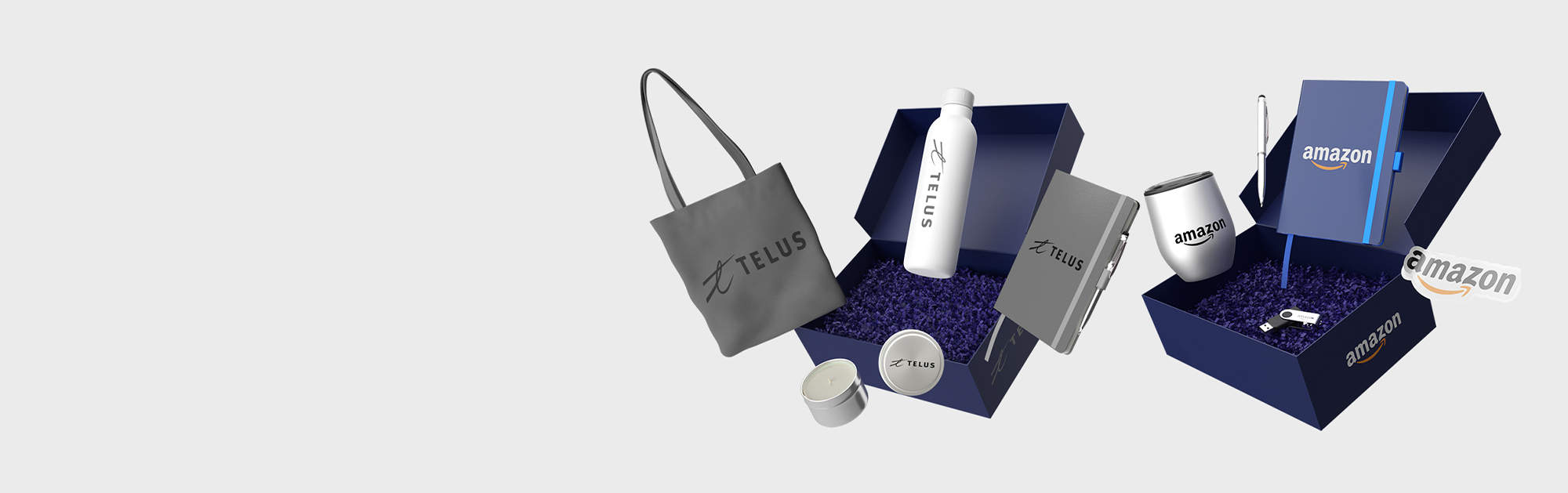An example of products that we can source for your company swag store.
