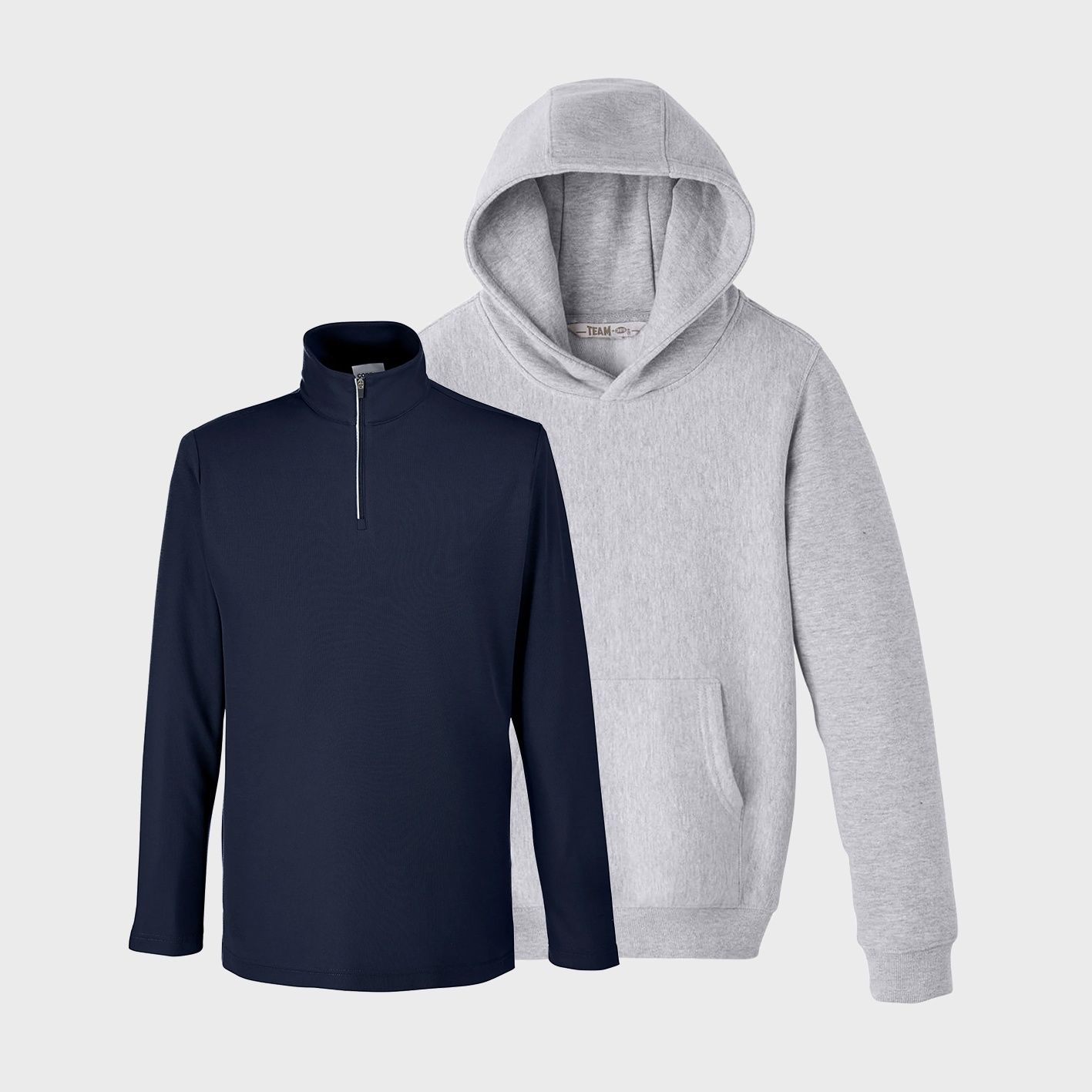 An image of Team 365 custom hoodies and sweatshirts that you can print your design or logo on!