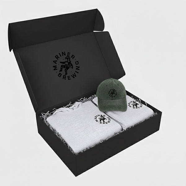 An image of our sweatsuit swag box that you can customize