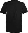 Am image of a Custom Champion Youth Short sleeve Cotton Tee in Black!