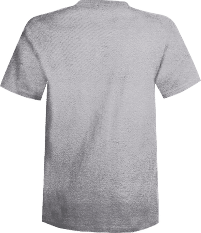 Am image of a Custom Champion Youth Short sleeve Cotton Tee in Light Steel!