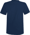 Am image of a Custom Champion Youth Short sleeve Cotton Tee in Navy!