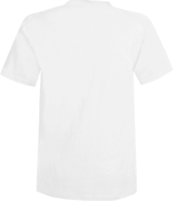 Am image of a Custom Champion Youth Short sleeve Cotton Tee in White!