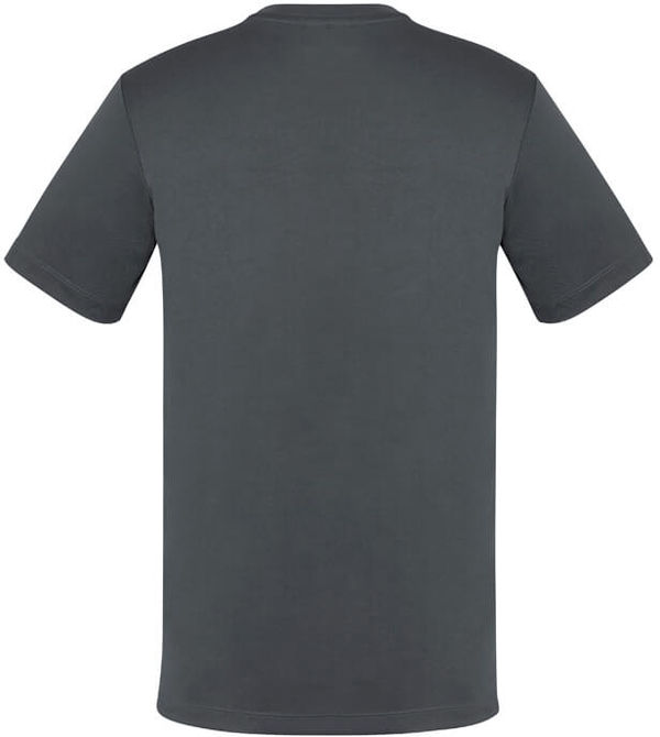 Am image of a Custom Biz Collection Mens Ace Tee in Grey!