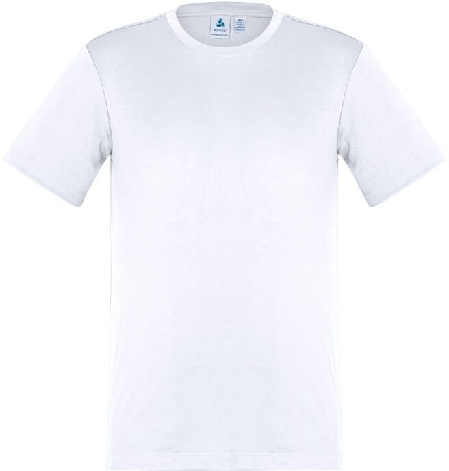 Biz Collection Mens Ace Tee in White