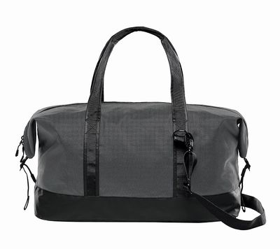 Am image of a Custom Stormtech Soho Gear Bag in Dolphin!