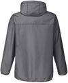 An image of a Custom Team 365 Adult Zone Protect Packable Anorak Jacket in Sport Graphite!