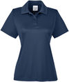 An image of a Custom Team 365 Ladies' Zone Performance Polo in Sport Dark Navy!