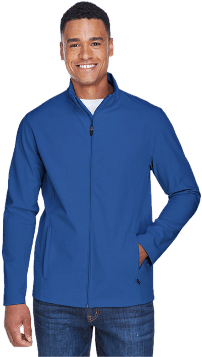 An image of a Custom Team 365 Leader Soft Shell Jacket!