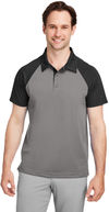 An image of a Custom Team 365 Men's Command Snag Protection Colorblock Polo!
