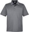 An image of a Custom Team 365 Men's Zone Performance Polo in Sport Graphite!