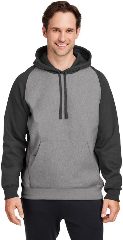 An image of a Custom Team 365 Unisex Zone HydroSport™ Heavyweight Colorblock Hooded Sweatshirt!