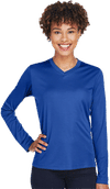 An image of a Custom Team 365 Womens Zone Performance Long Sleeve Shirt!