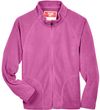 An image of a Custom Team 365 Youth Campus Microfleece Jacket in Sport Chrty Pink!