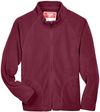 An image of a Custom Team 365 Youth Campus Microfleece Jacket in Sport Maroon!