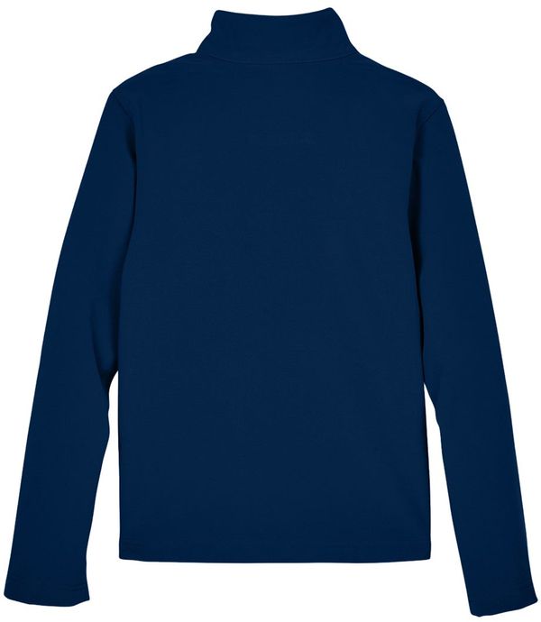 An image of a Custom Team 365 Youth Leader Soft Shell Jacket in Sport Dark Navy!